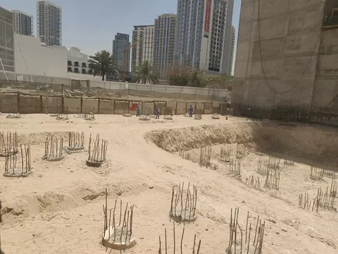 Ход строительства Taraf 3 Residence, Jumeirah Village Circle — 5 мая 2026, готовность 5,88%, снимок 3 из 3