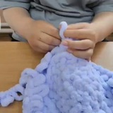 ✨ Плюшевое чудо своими руками: мастер-класс по вязанию без спиц! 🧶
