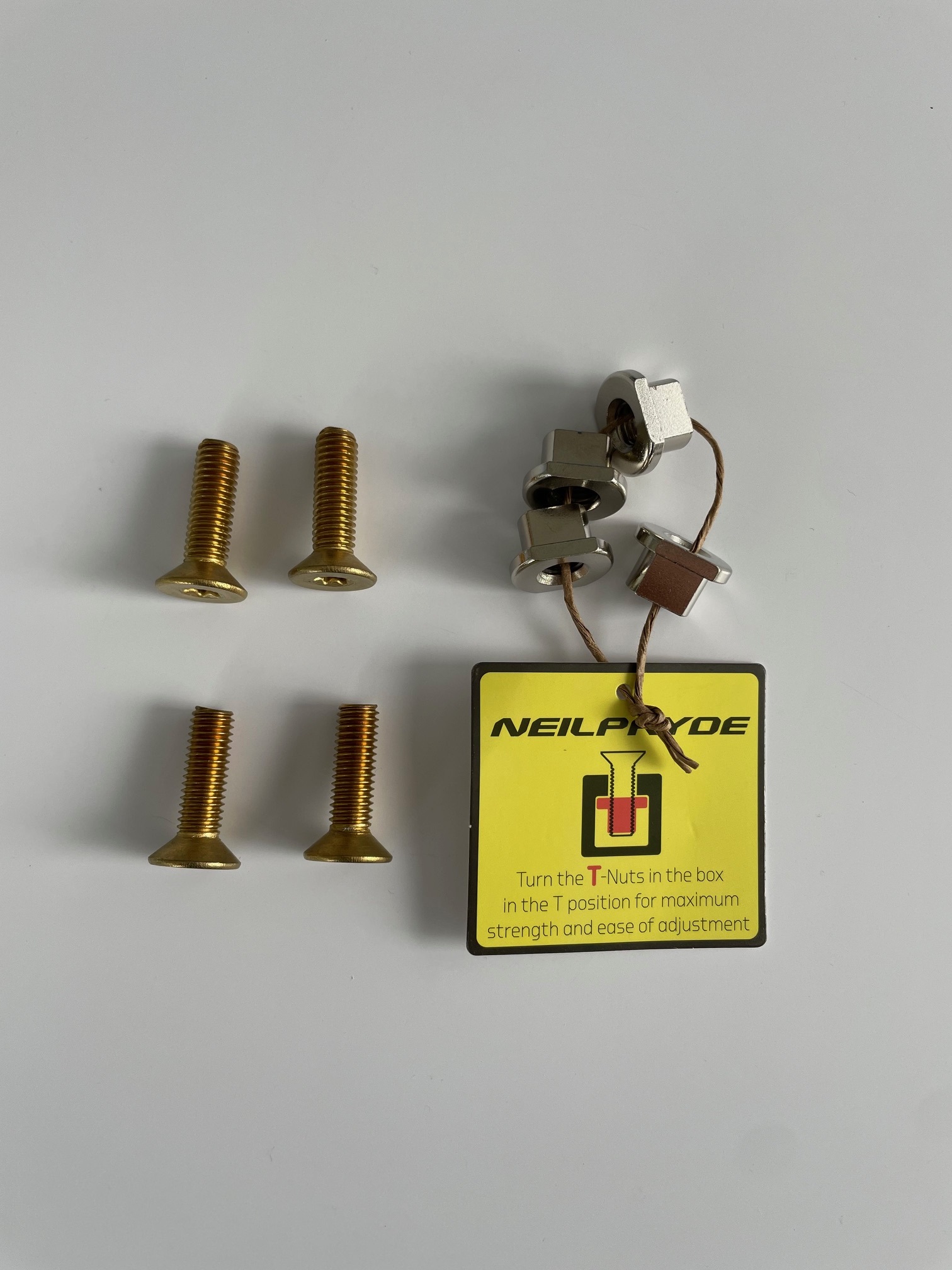Запчасти Винты фойла NeilPryde T-Nut M8 30mm Screw Set