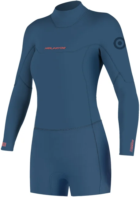 Гидрокостюм жен. NP 21 Spark BZ L/S Spring 2/2 low cut