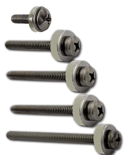 Запчасти Винты для плавника JP 23 Fin Screw M6x60 - PH3 including metal and rubber washer