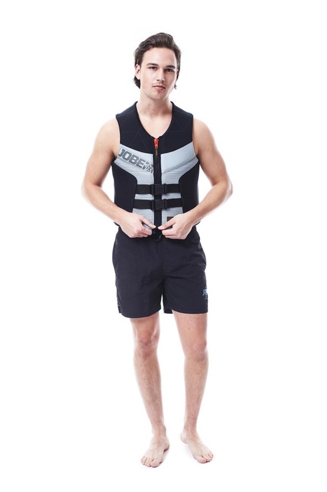 Segmented Vest Men Grey