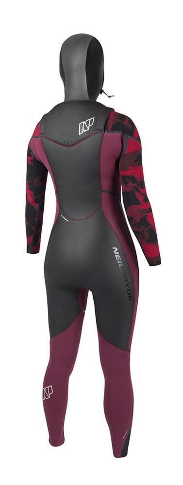 SERENEFULLSUIT6/5/4HOODEDFRONTZIP