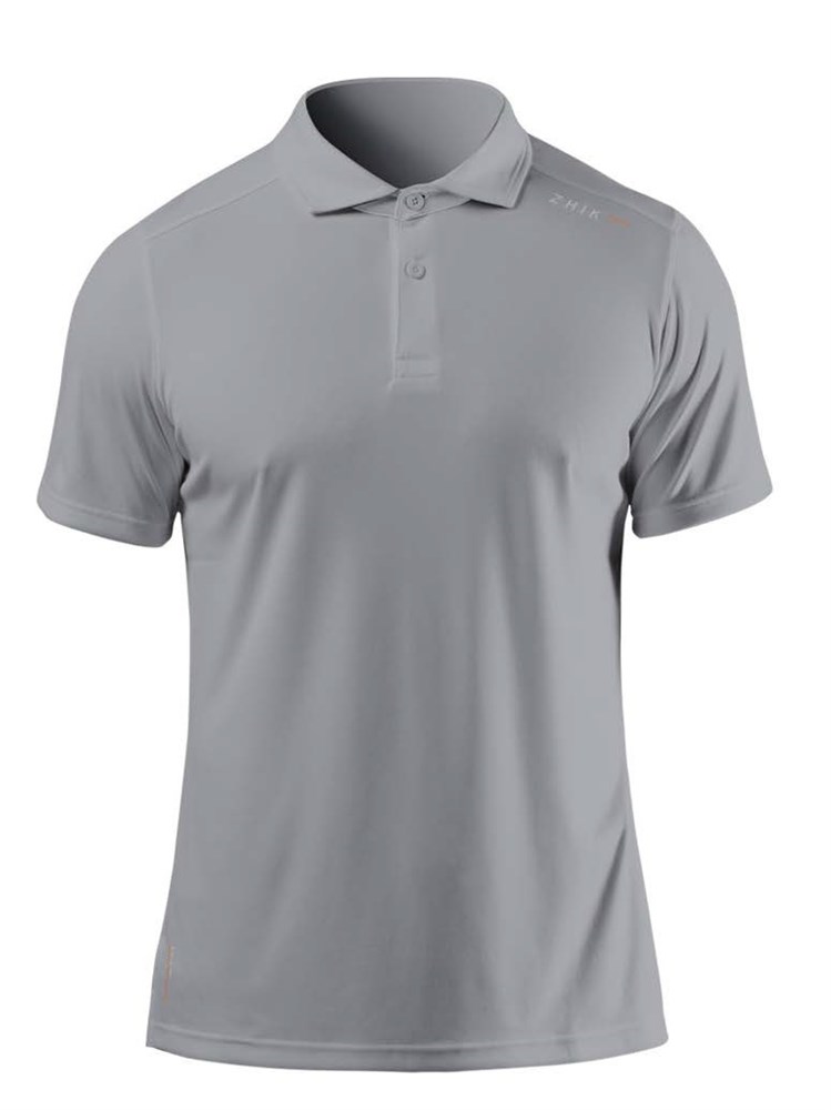 Поло муж. ZHIK 25 UVActive Zip Sports S/S Polo