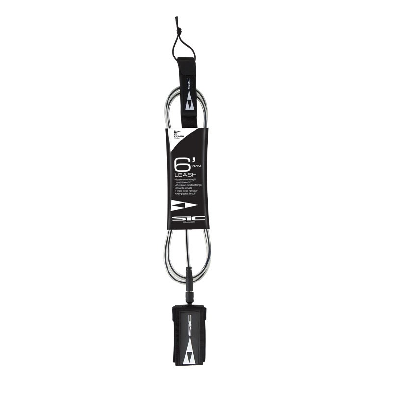 Лиш SIC SURF LEASH BLACK 9'