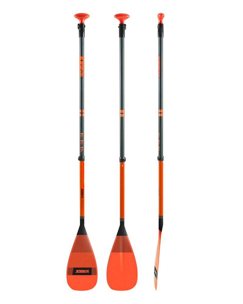 Jobe Fiberglass SUP Paddle Orange 3-parts
