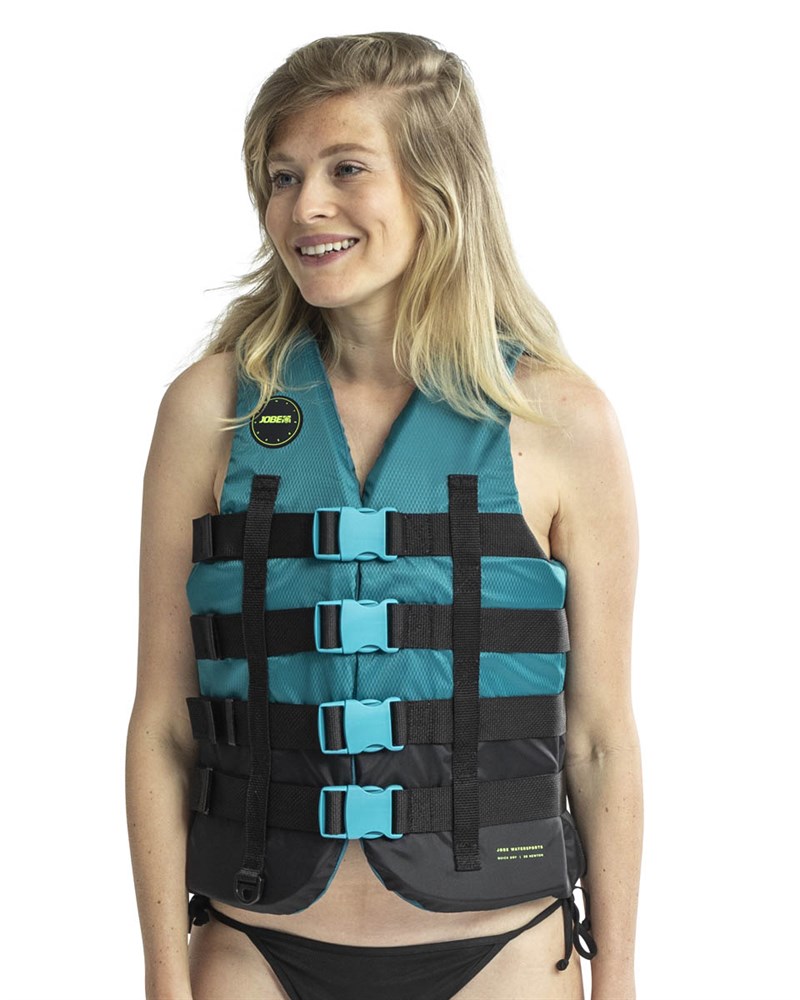 Jobe 4 Buckle Life Vest Teal