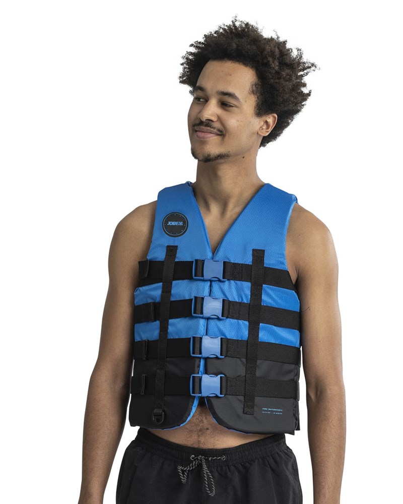 Jobe 4 Buckle Life Vest Blue
