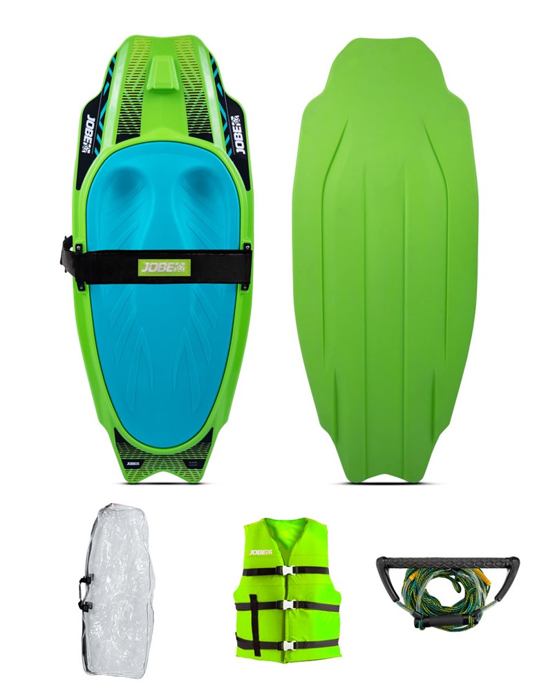 Ниборд компл. Jobe 25 Slash Kneeboard Package Lime Green