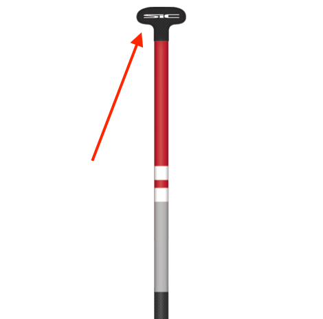 Ручка для весла SIC ERGO2 GRIP HANDLE 26 MM