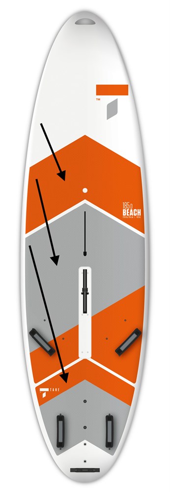 Запчасти TAHE / BIC Sport 25 WIND BEACH PAD SET 185D