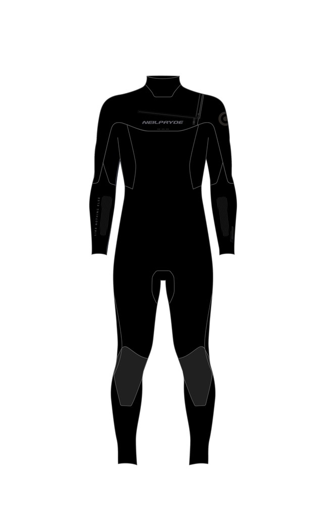 Гидрокостюм муж. 23 Wizard Fullsuit 5/4 BZ