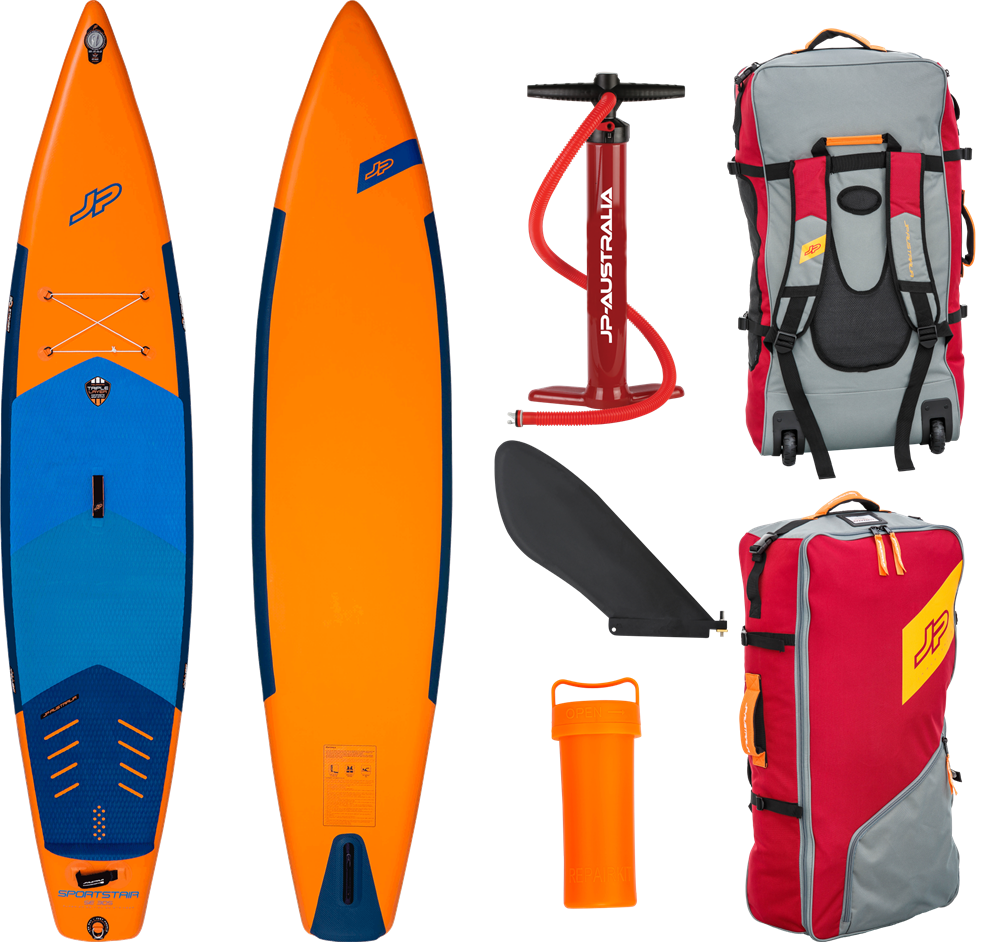 Доска SUP надувная JP-Australia 23 SportsAir 12'6"x30"x6" SE 3DS