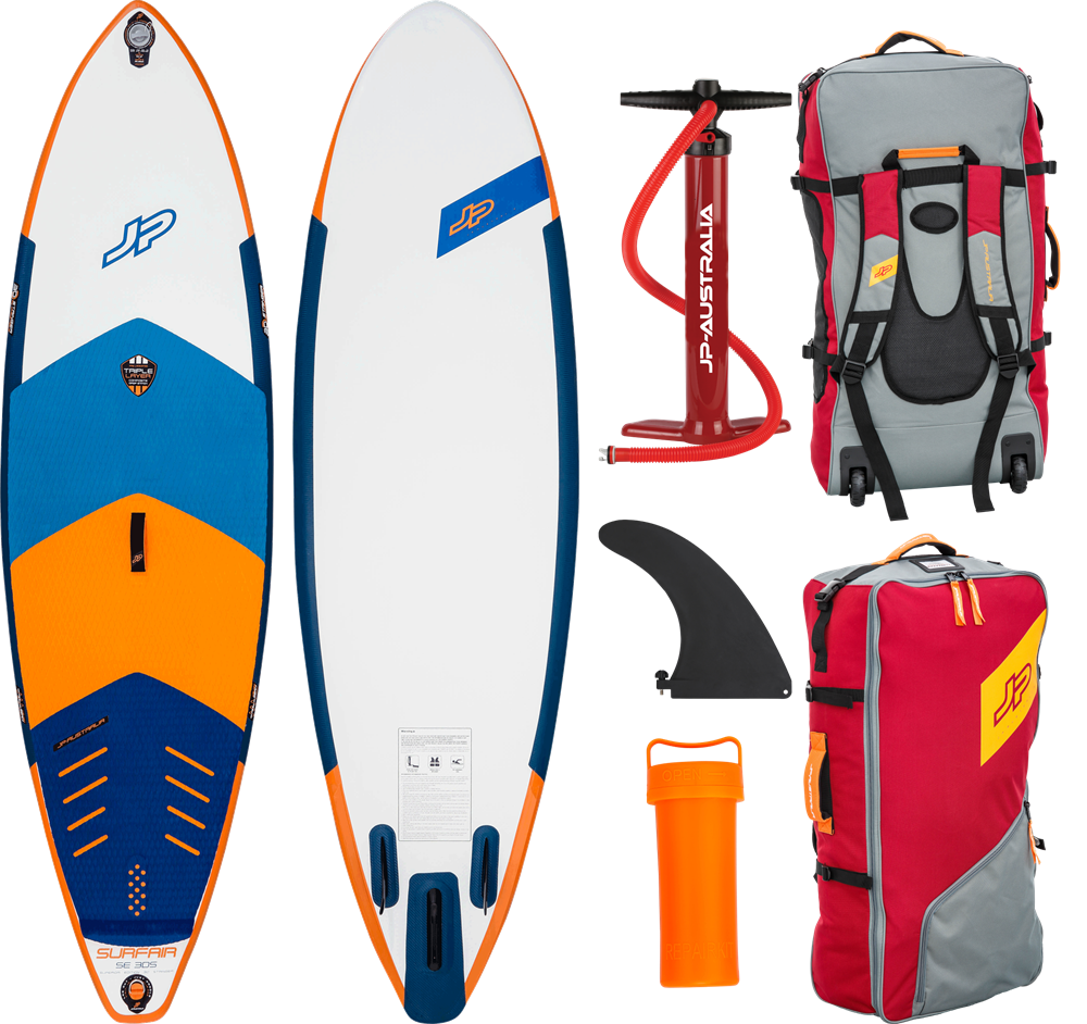 Доска SUP надувная JP-Australia 23 SurfAir 9’7"x32"x4" SE 3DS