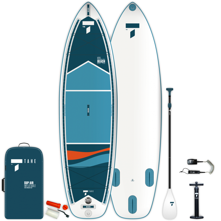 Доска SUP надувная компл. 23 TAHE SUP-YAK BEACH PACK SUP 10'6x34