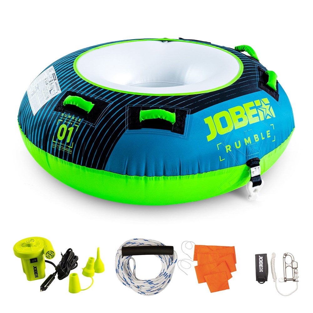 Надувная плюшка компл. Jobe 25 Rumble Towable Package 1P Teal