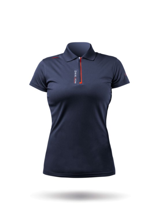 Поло жен. ZHIK 25 UVActive Zip Sports S/S Polo Womens
