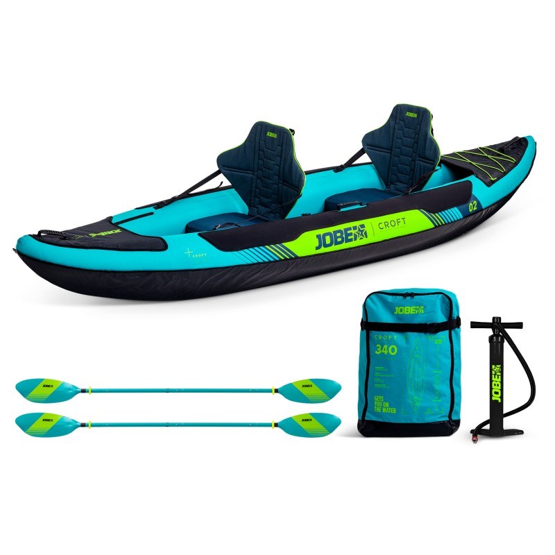 Каяк надувной компл. Jobe 25 Croft Inflatable Kayak Package