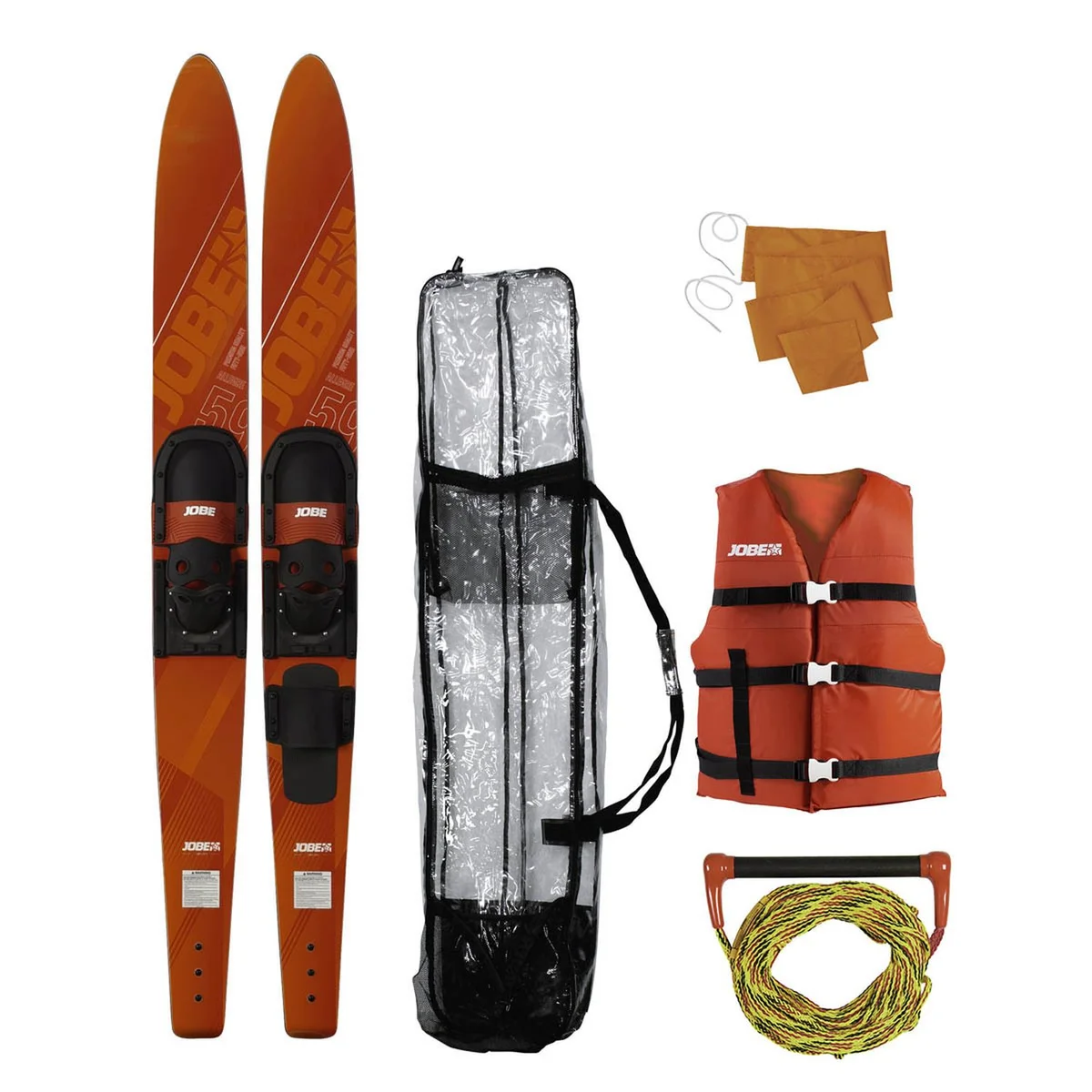 Водные лыжи компл. Jobe 21 Allegre Combo Skis Red Package