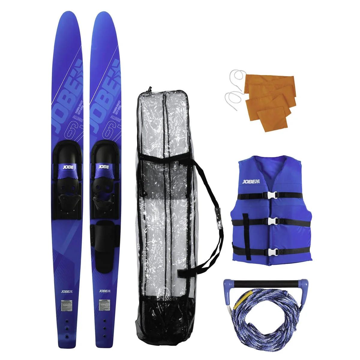 Водные лыжи компл. Jobe 21 Allegre Combo Skis Blue Package