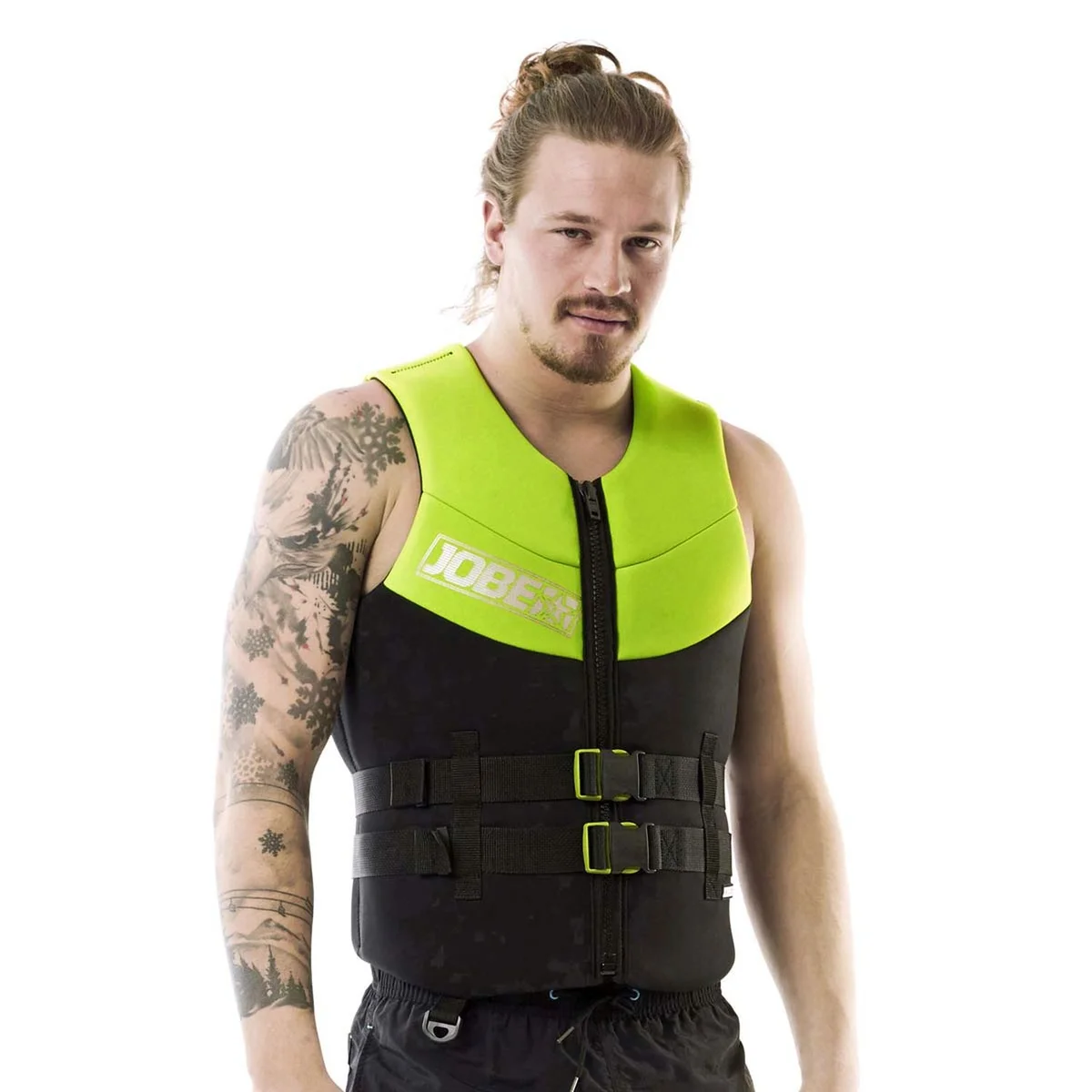 Neoprene Vest Men Lime Green