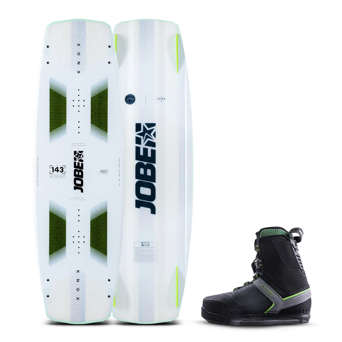 Вейкборд компл. Jobe 25 Knox Wakeboard & Charge Bindings Set