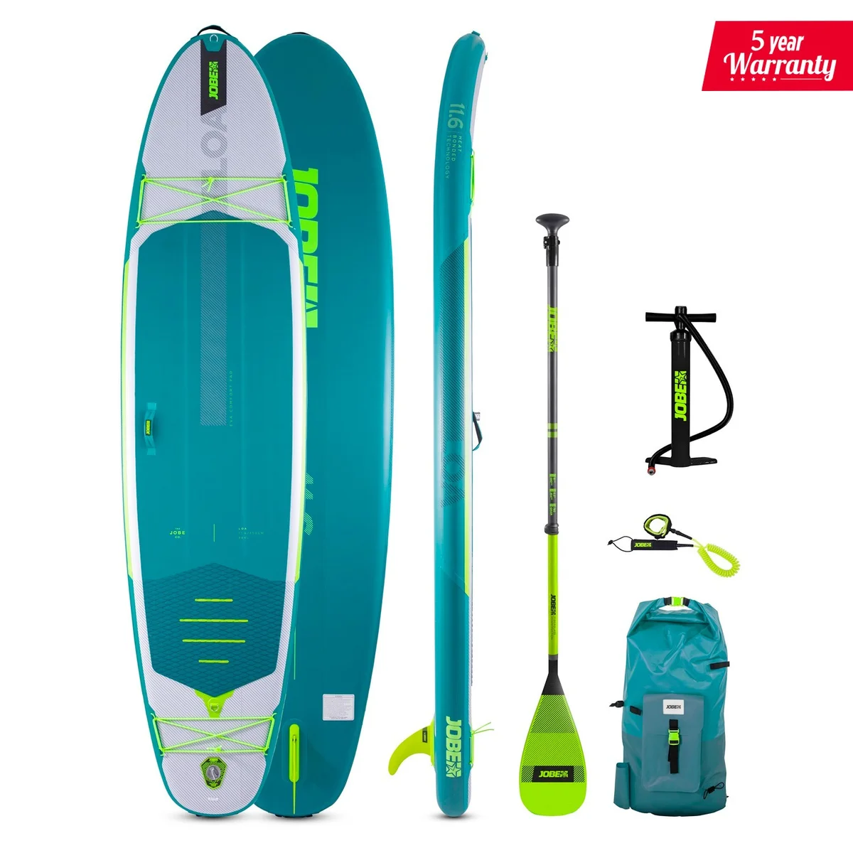 Jobe Loa 11.6 Inflatable Paddle Board Package