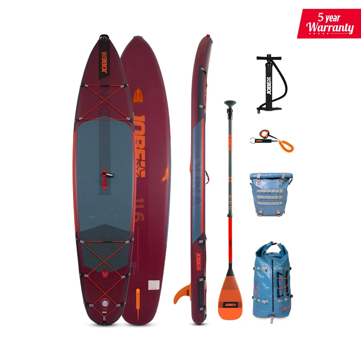 Jobe Adventure Duna Inflatable Paddle Board Package (2022 paddle)