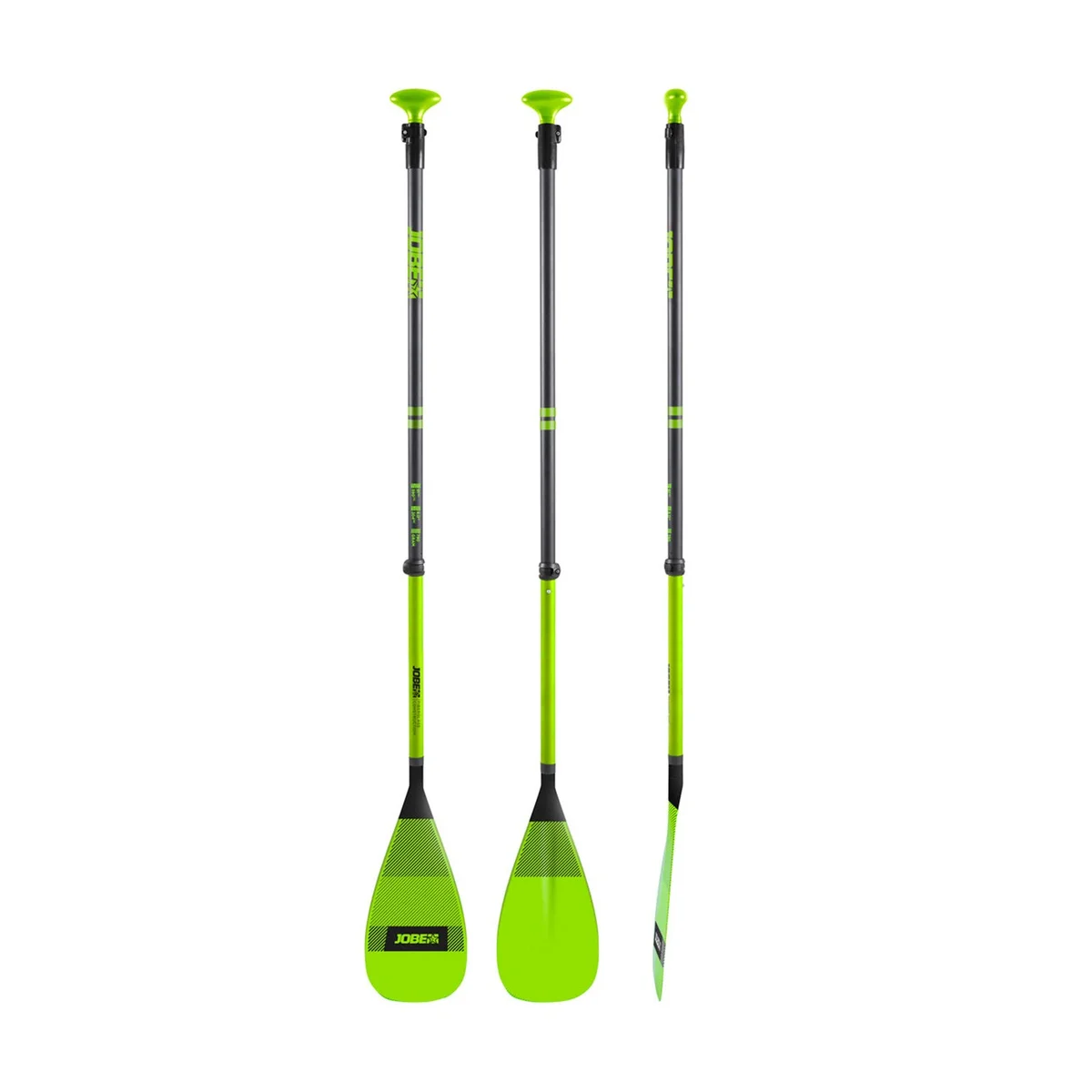 Jobe Fiberglass SUP Paddle Lime 3-parts