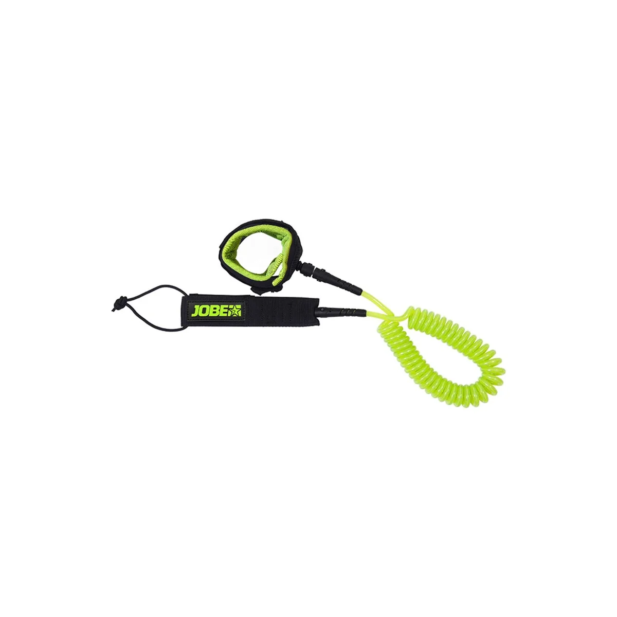 Лиш Jobe 25 SUP Leash Coil 10FT Lime