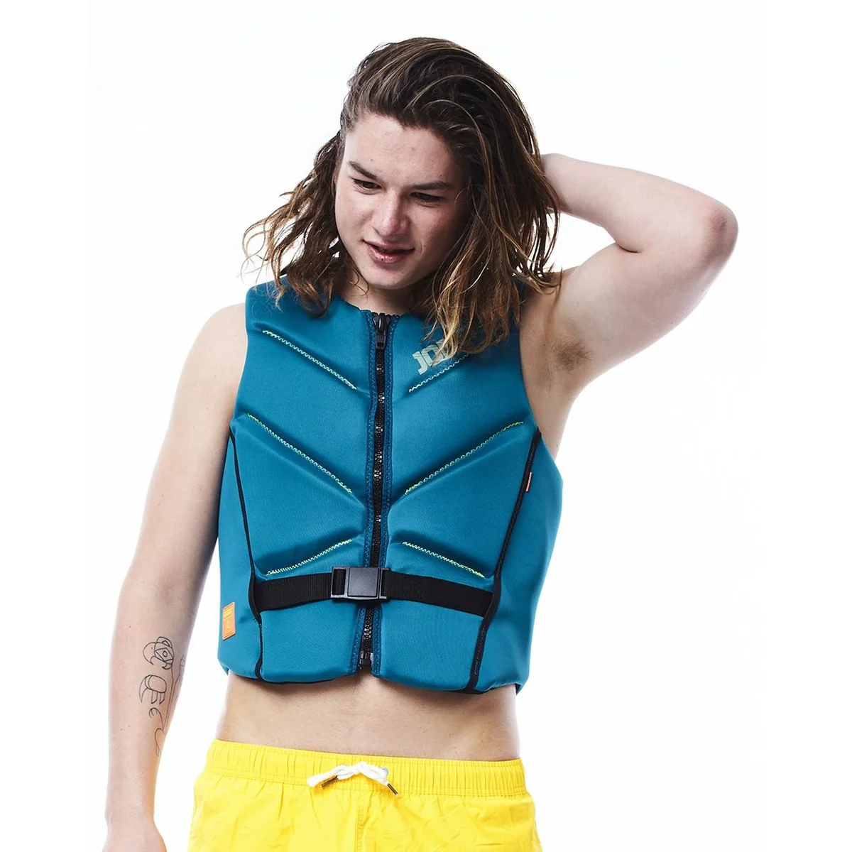 3D Comp Vest Men Teal