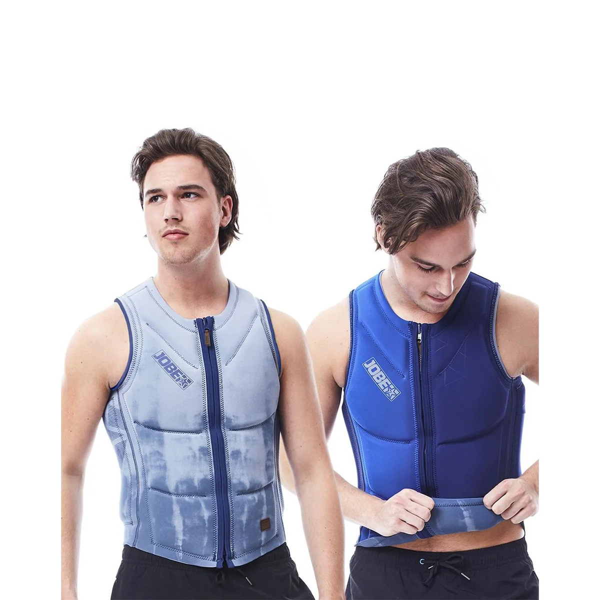 Rev. Comp Vest Men (zipper) Blue