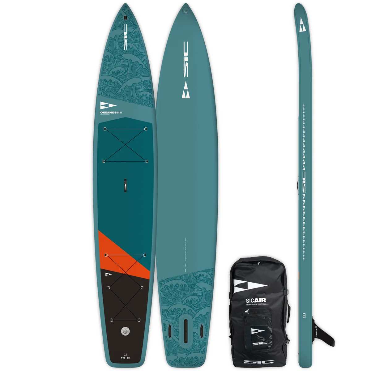 Доска SUP Надувная 23 SIC OKEANOS AIR 14'0x30.0 FST