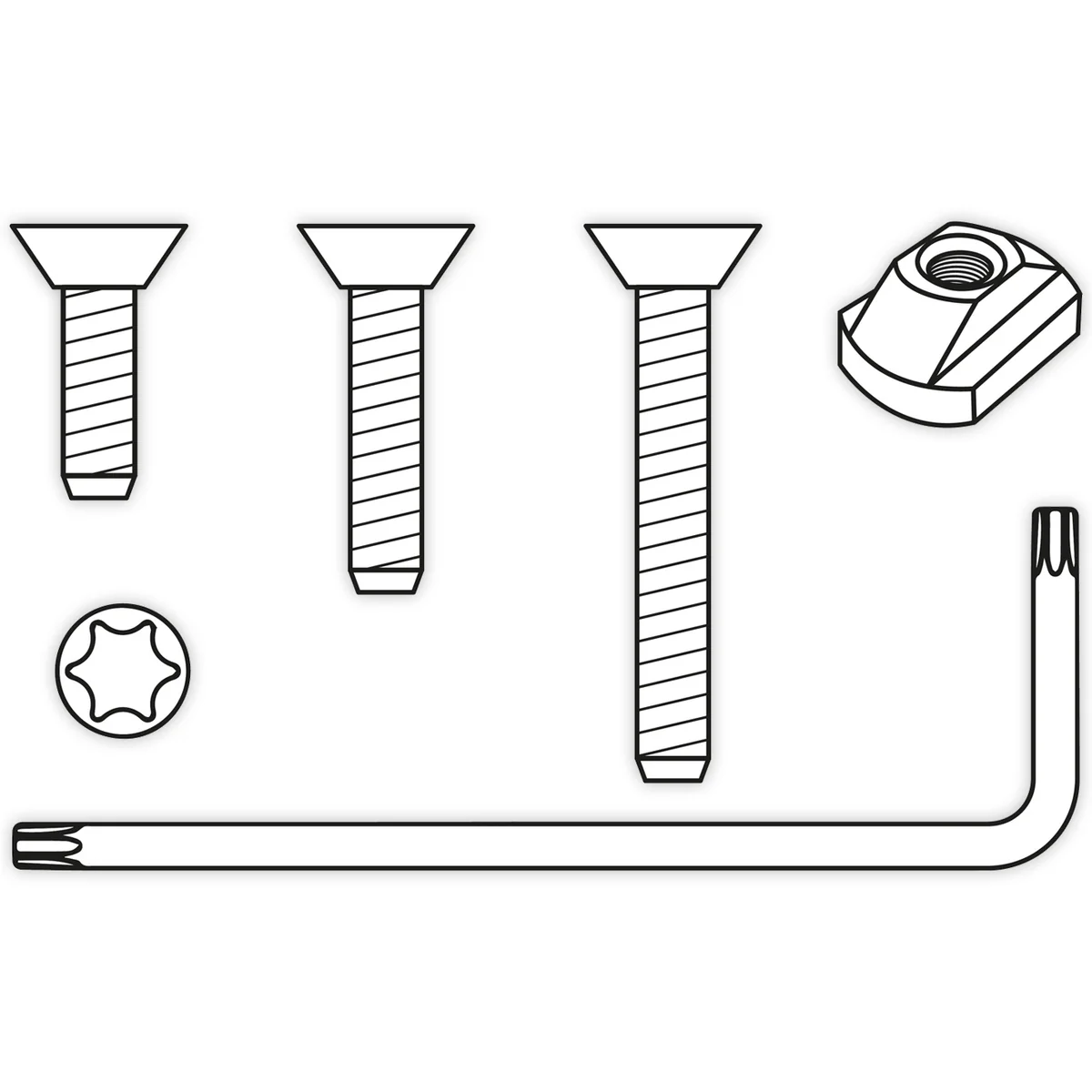 Набор винтов SIC FLITE SCREW SET