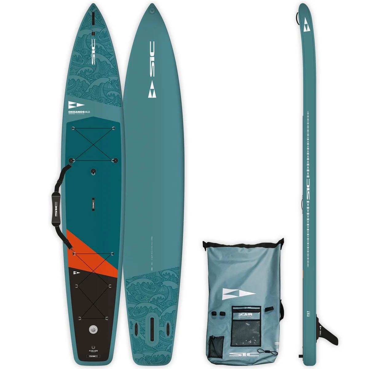 Доска SUP Надувная SIC 25 OKEANOS EXPEDITION AIR 14.0 x 30.0 FST 14'0"