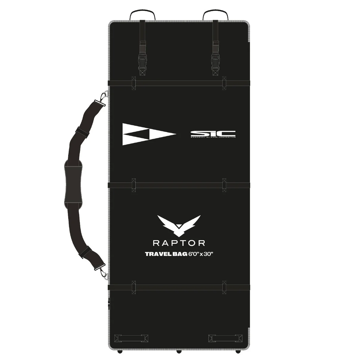 Чехол для досок Wing SIC RAPTOR TRAVEL BAG 5'11 x 30 6'0"