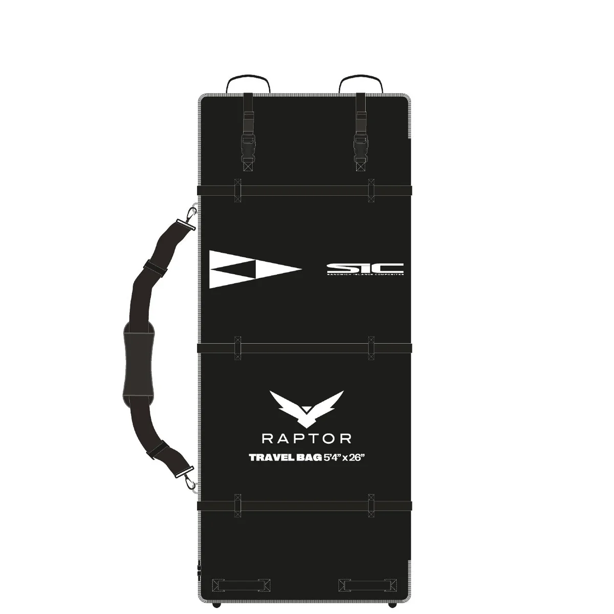 Чехол для досок Wing SIC RAPTOR TRAVEL BAG 5'4 x 26 5'4"