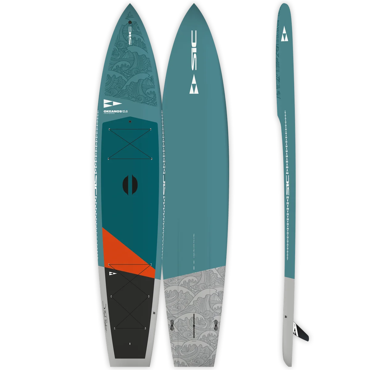 Доска SUP SIC 25 OKEANOS 12'6 x 29.0 DF_M 12'6"