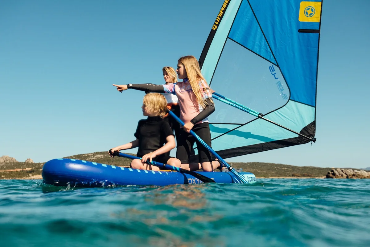 Доска SUP надувная Unifiber 23 Oxygen iWindSup SL