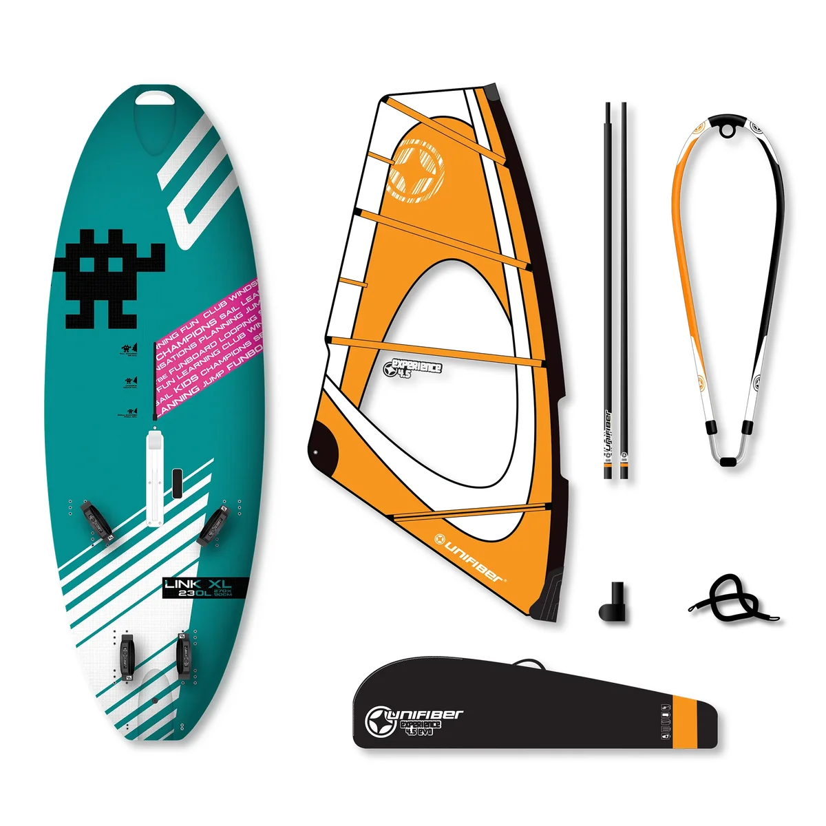 Unifiber 2019 Experience EVO Dacron Complete Rig 4.5