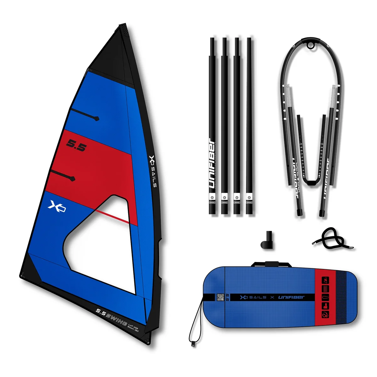 Wind Sup Dacron Complete Rig