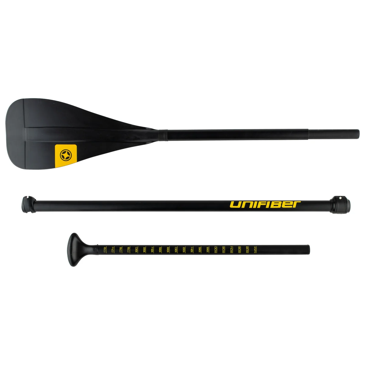 Весло Unifiber 23 Core Aluminium SUP Paddle 3 PC 145 - 215