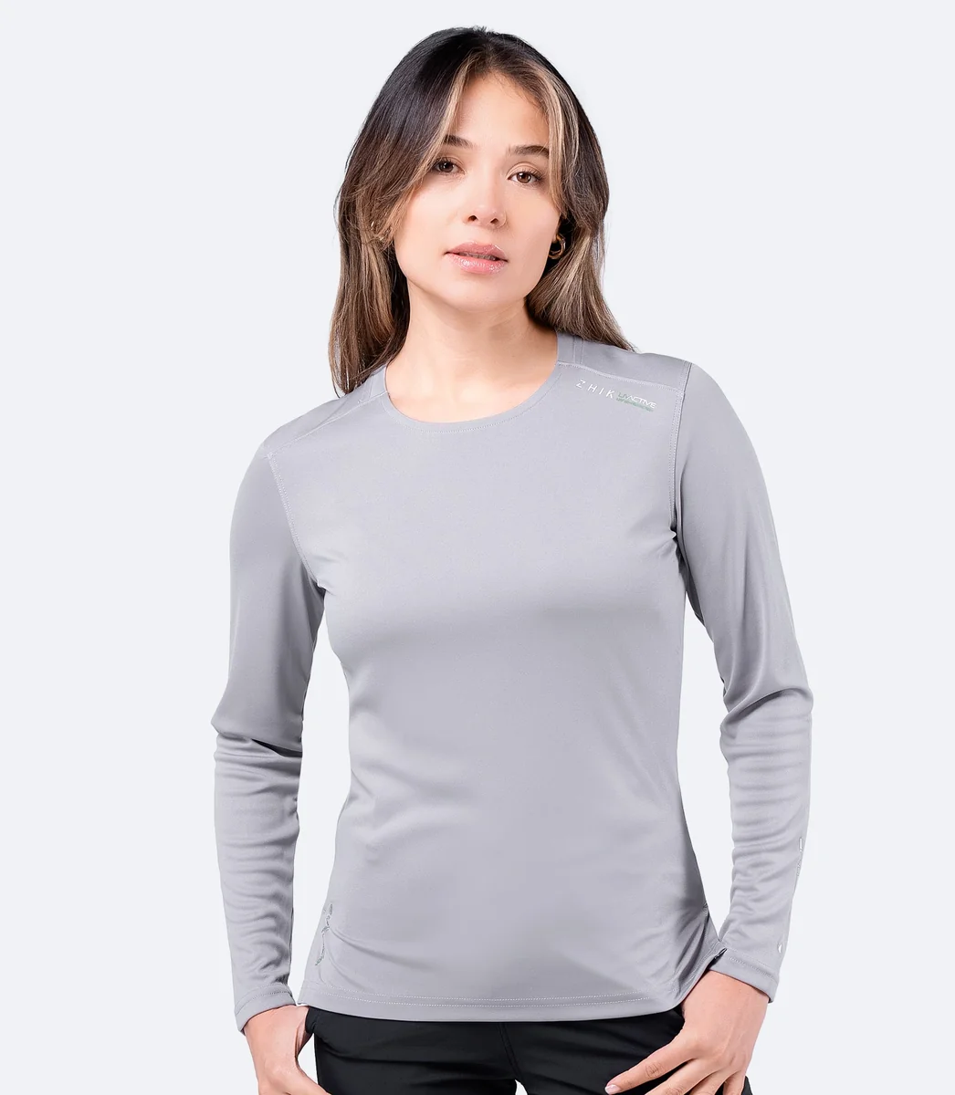 Гидромайка жен. ZHIK 25 UVActive L/S Top Womens