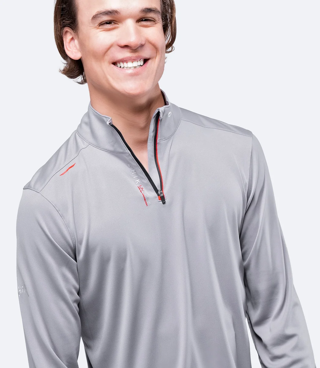 Гидромайка муж. ZHIK 25 UVActive 1/4 Zip L/S Top