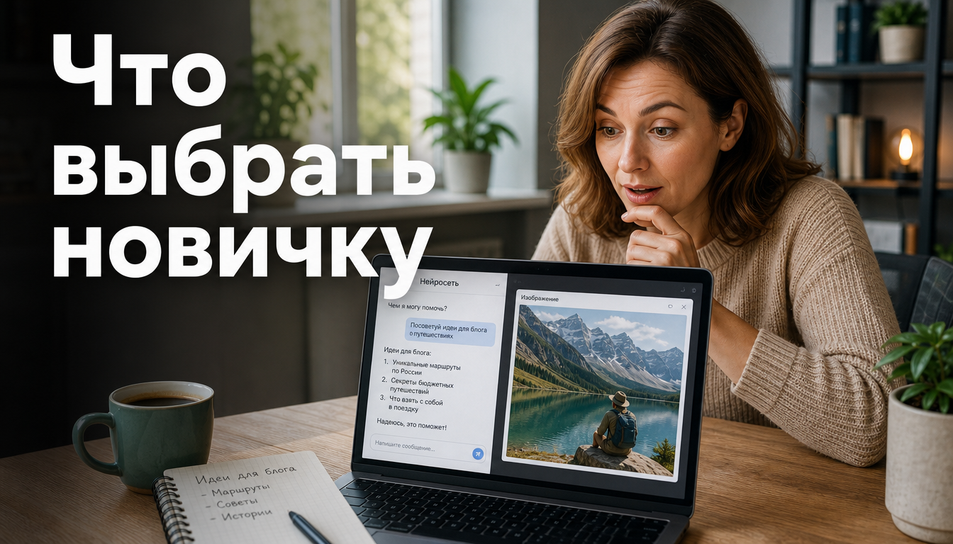 Как выбрать 5 нейросетей для текста и картинок в России