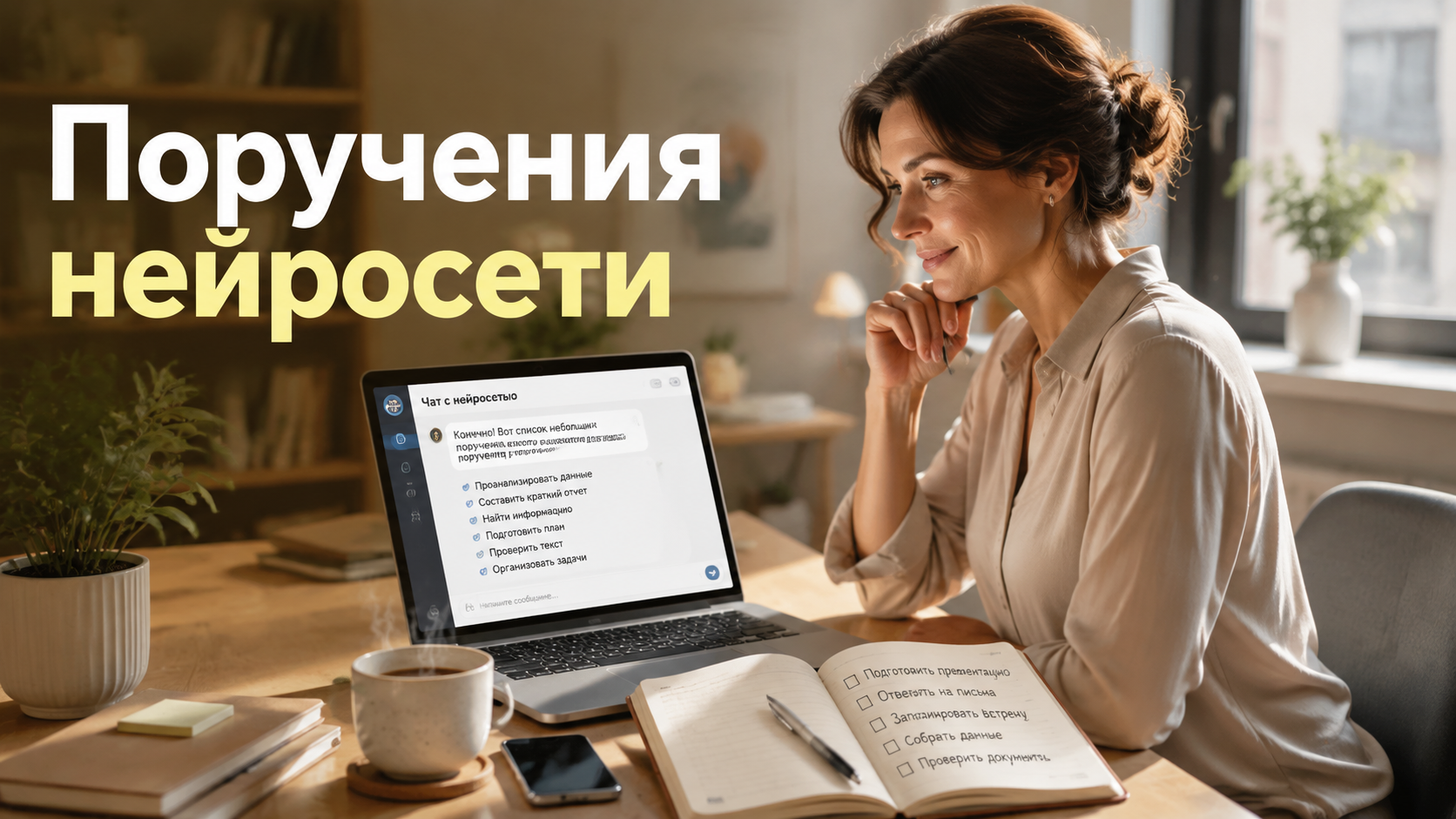 Как нейросети берут поручения: 5 задач для новичка
