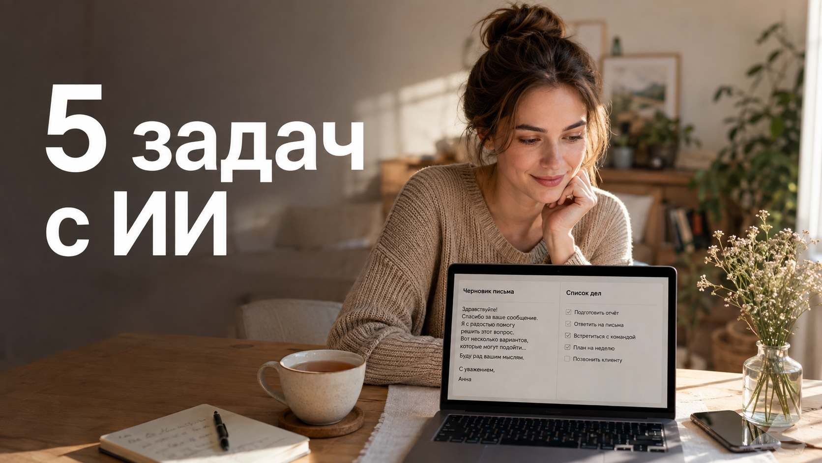 Иллюстрация к статье: 5 задач, где нейросеть уже полезнее поиска