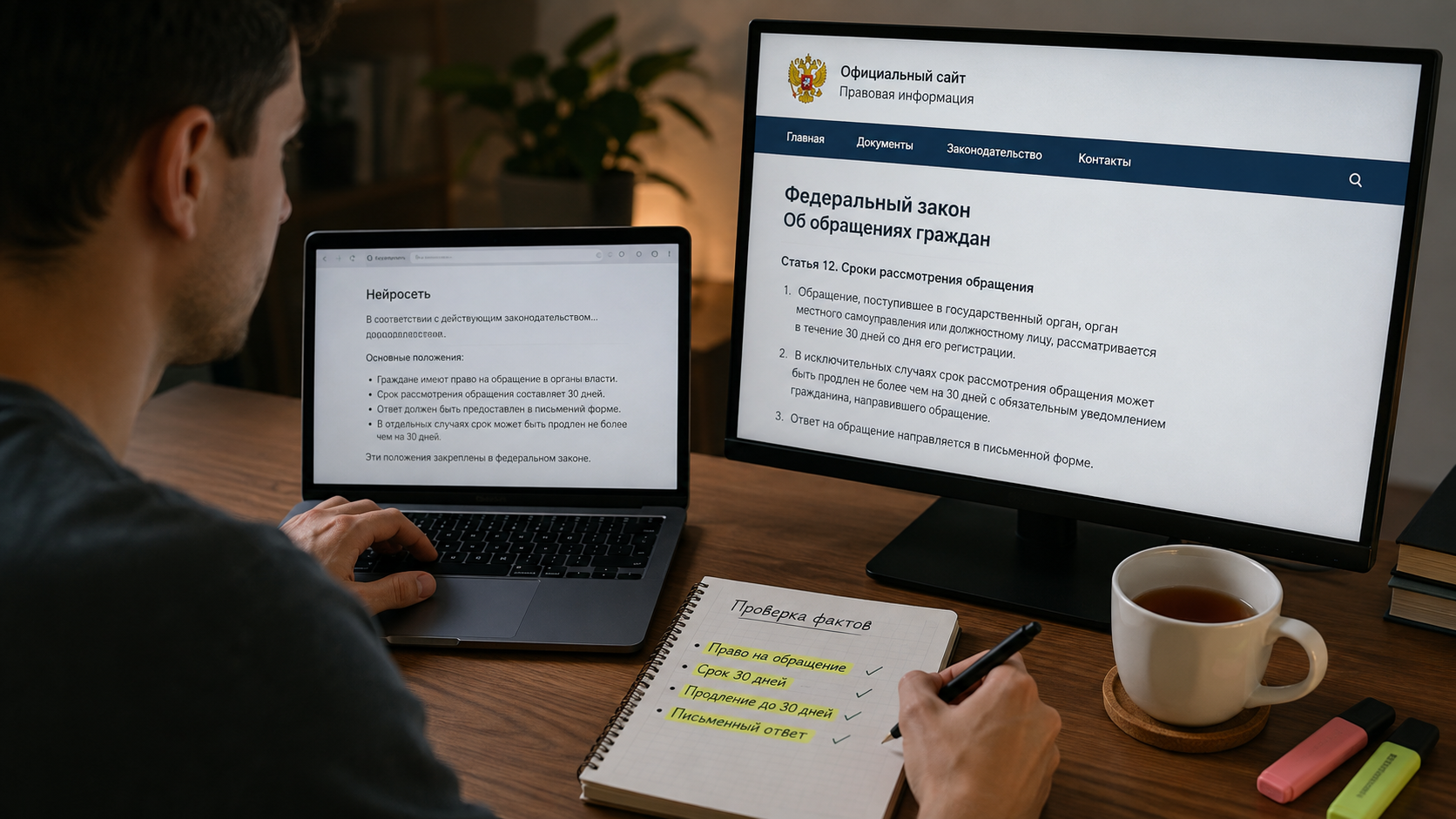 Как проверить ответ нейросети за 3 минуты: 5 шагов