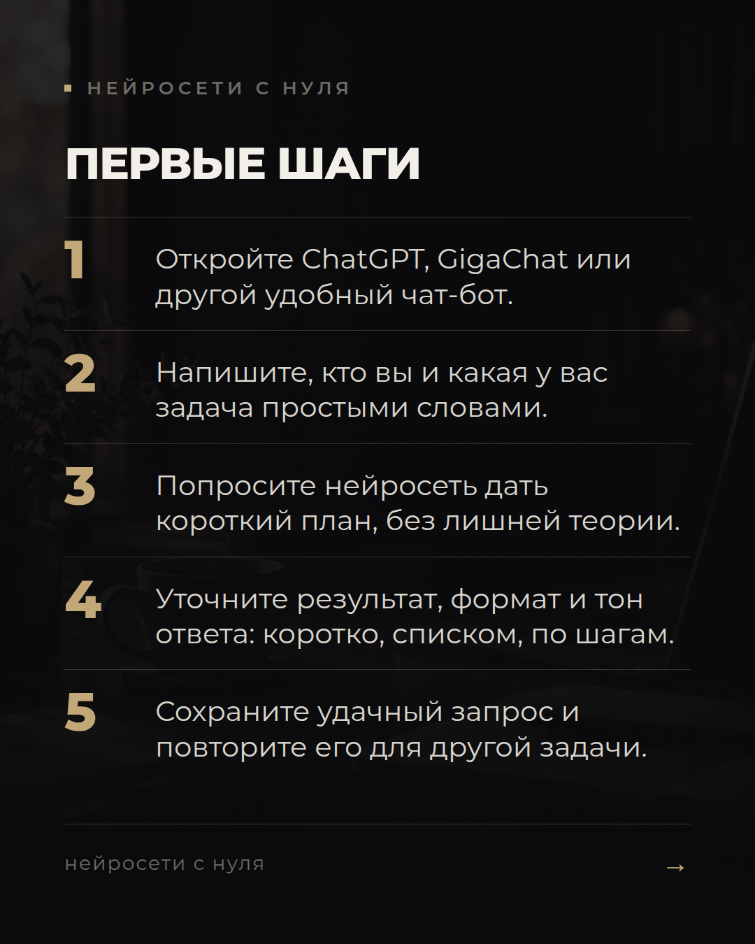 ChatGPT за полчаса
