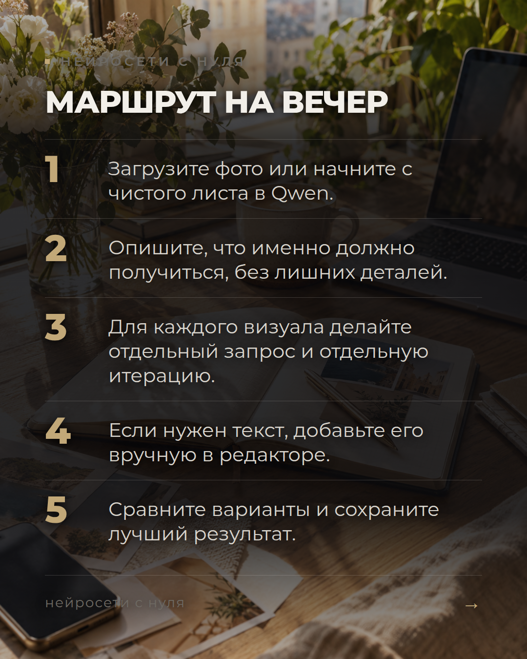 5 визуалов за вечер